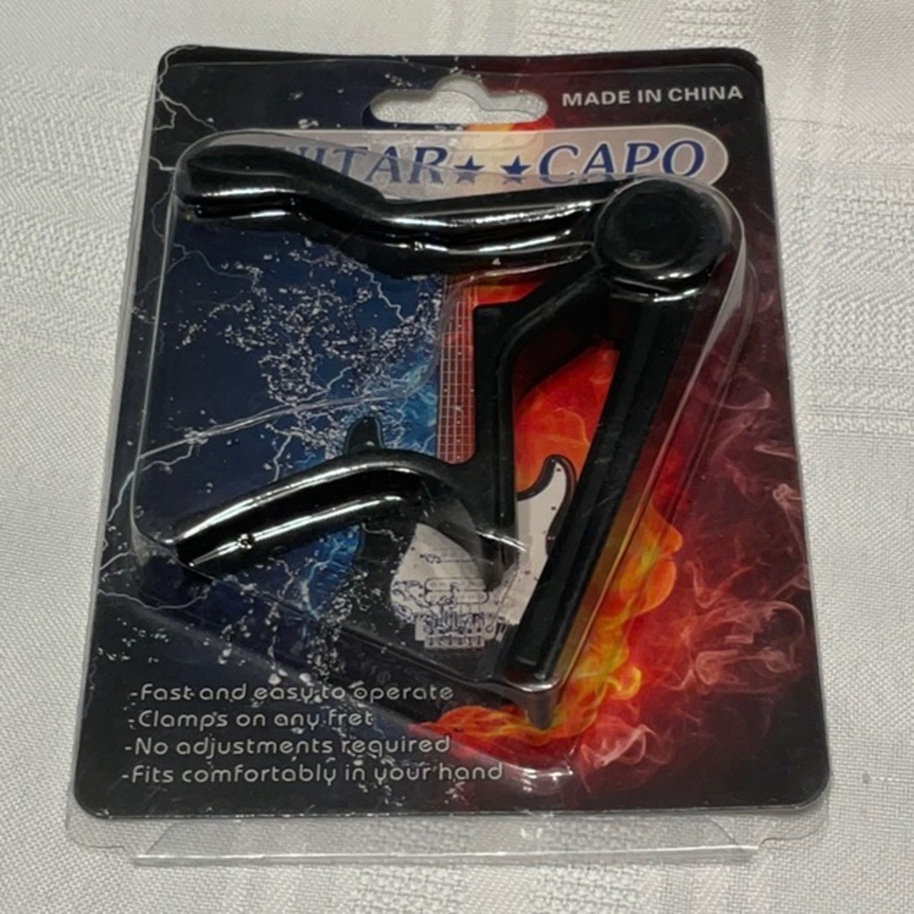 Guitar Capo Black